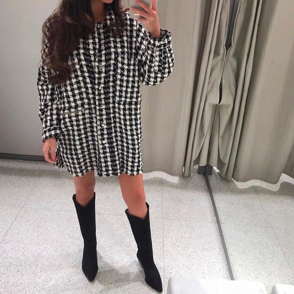 LAST ONE ZARA NWT VHTF Leather Heeled COWBOY Boots - Picture 11 of 15